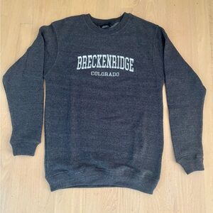 breckenridge Men's Charcoal Crewneck Sweater